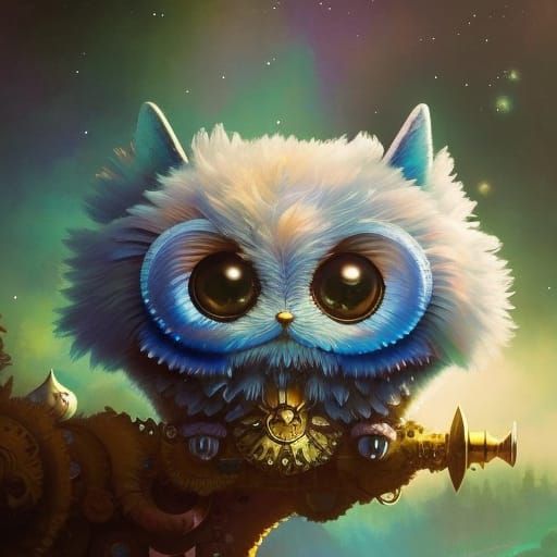 Adorable fluffy creatures - AI Generated Artwork - NightCafe Creator