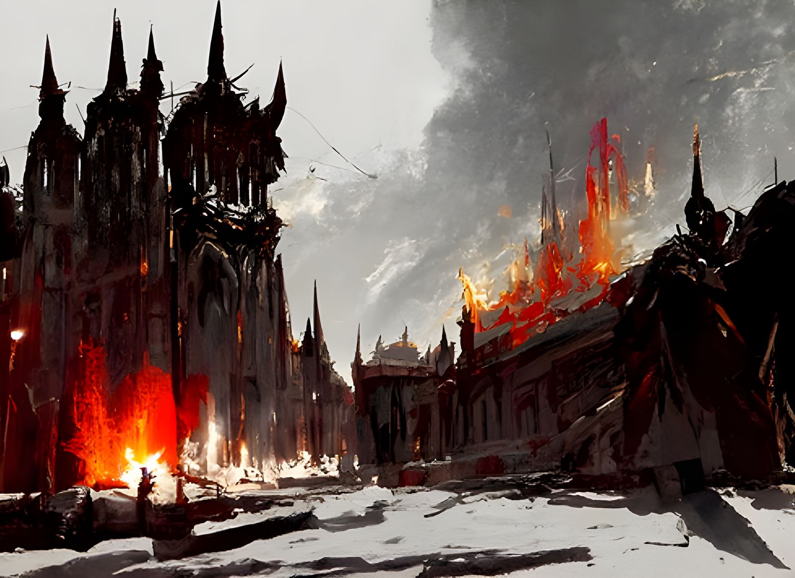 Anor Londo burns