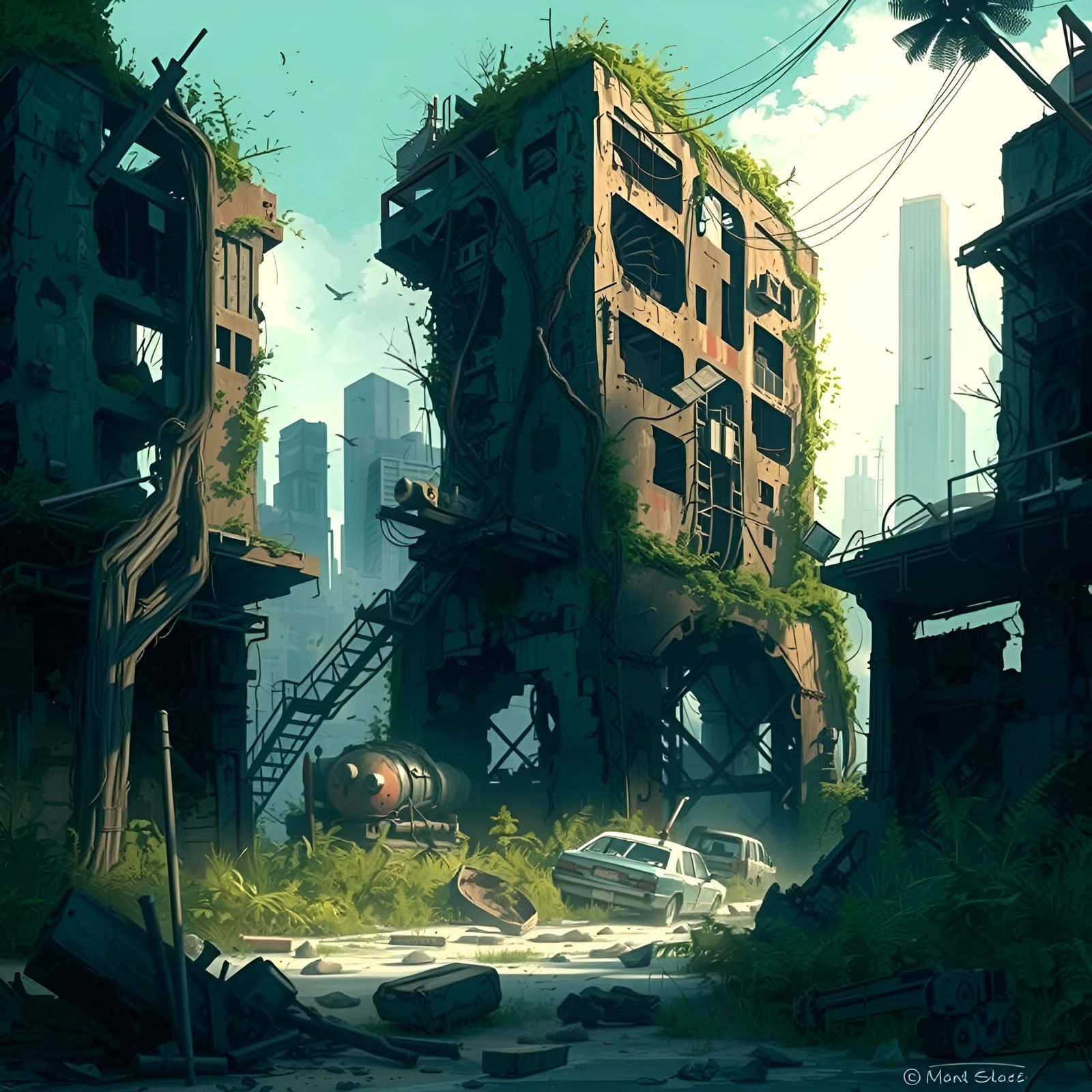 Ruined City, Dystopian Style [3]