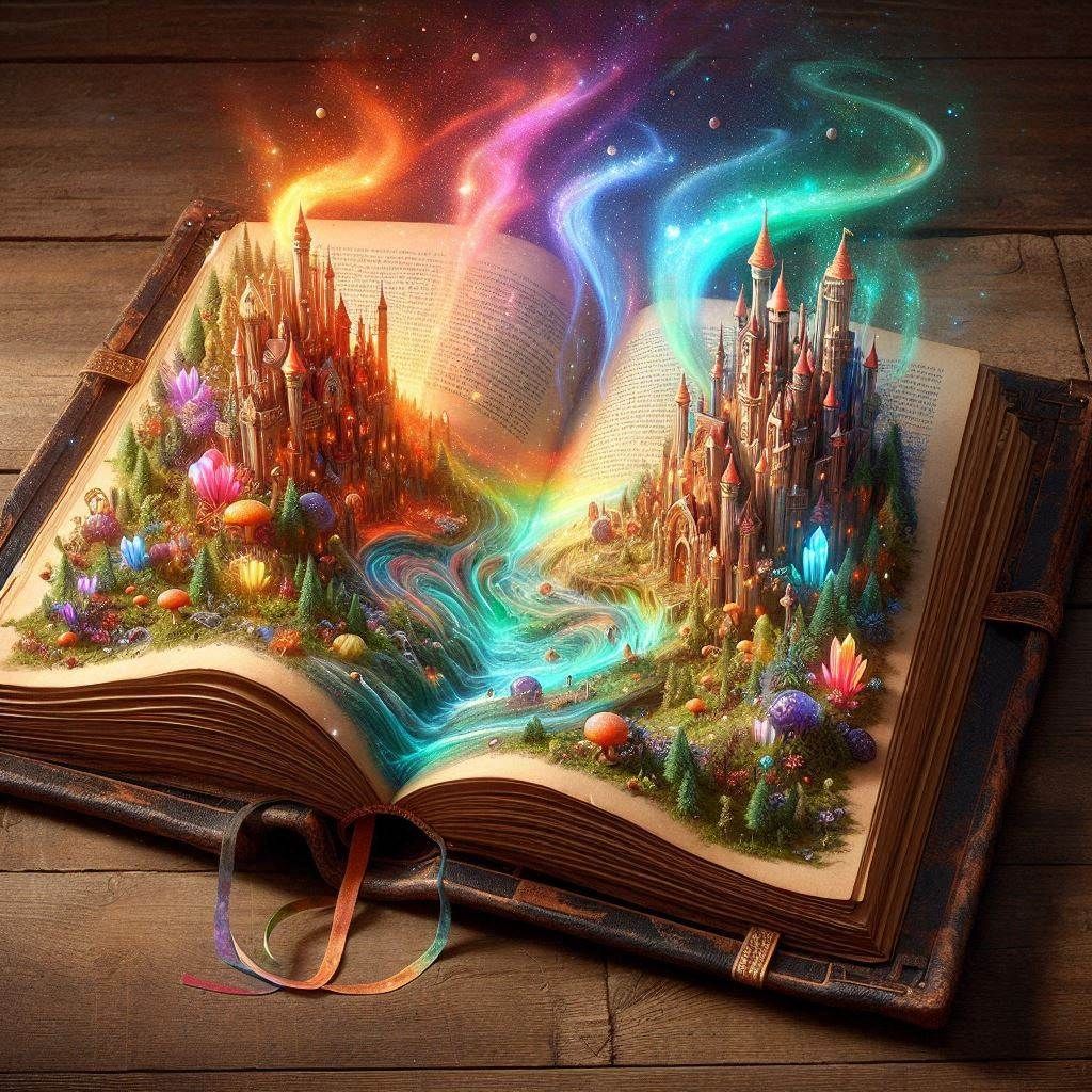 A colorful world of imagination and fantasy