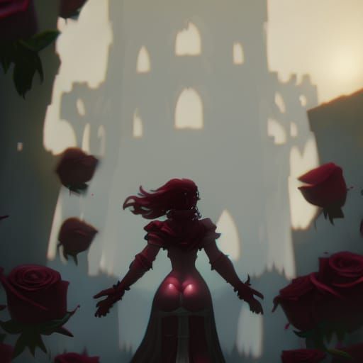 Raining roses