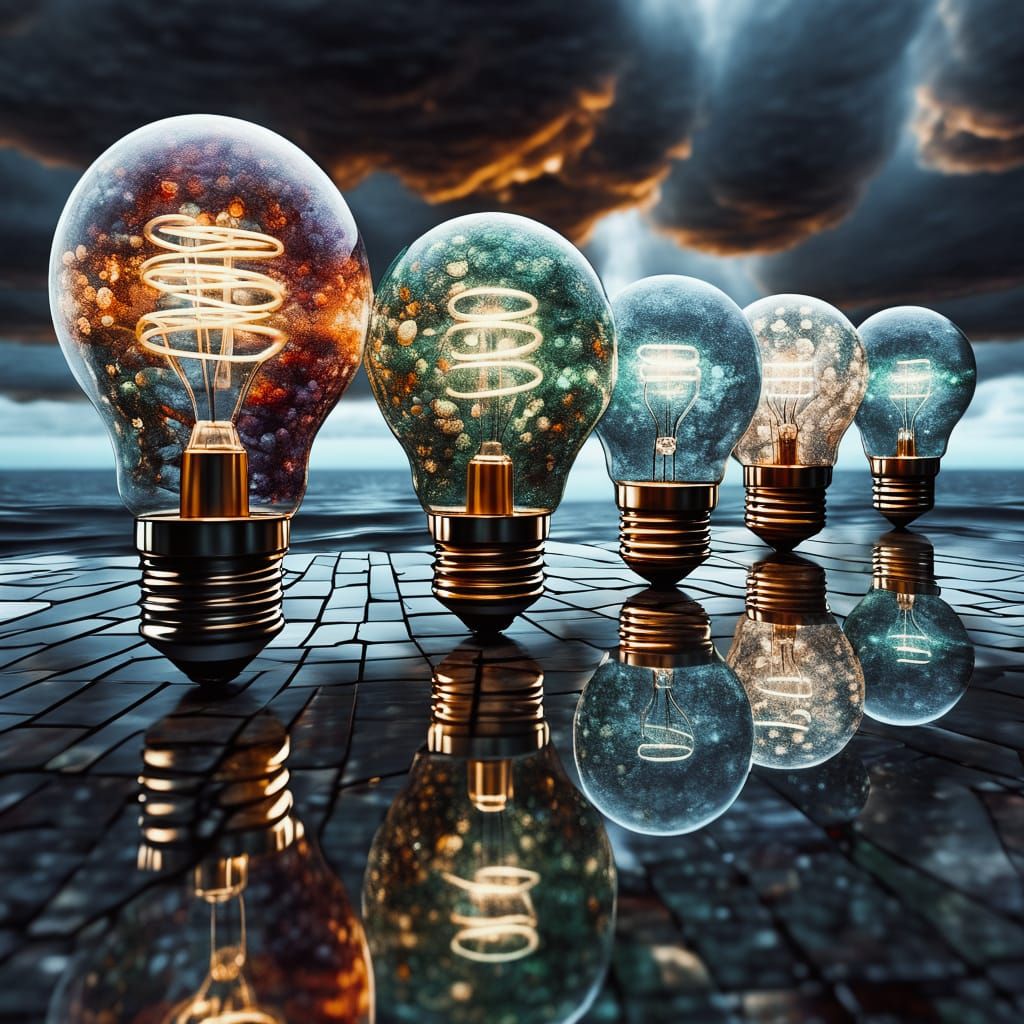 Lights holding a bridge