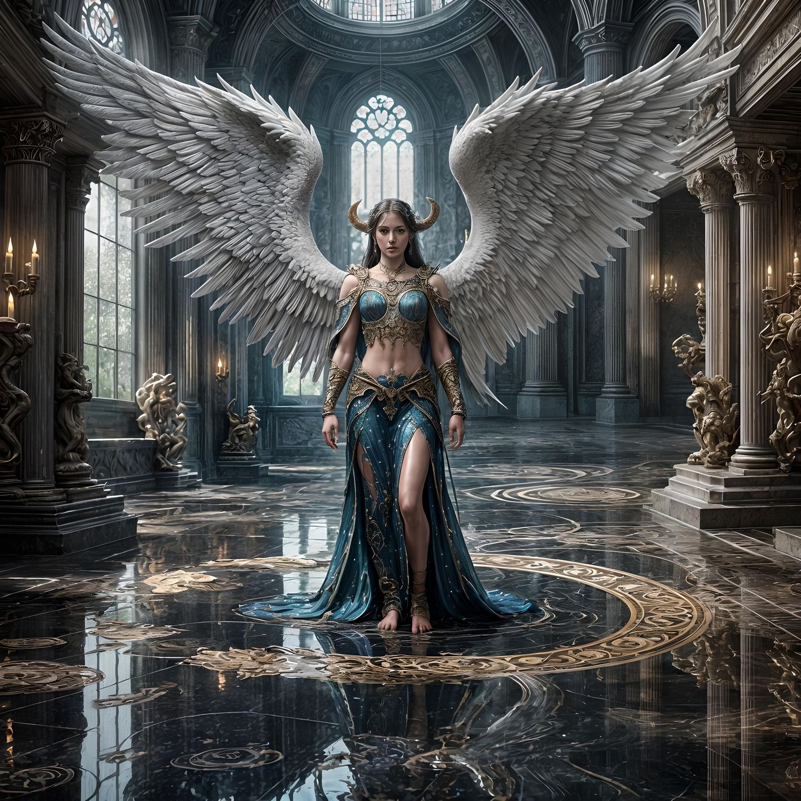 Cursed Angel  by @DarkValkyrie