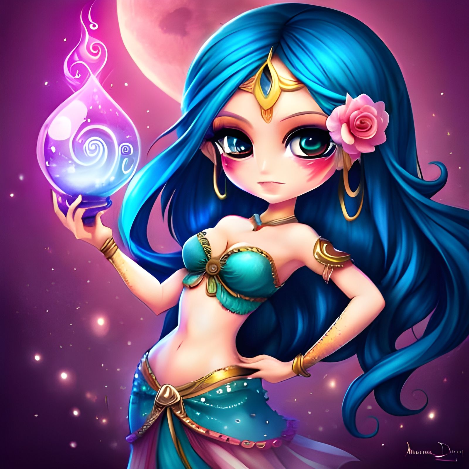 Belly dancer