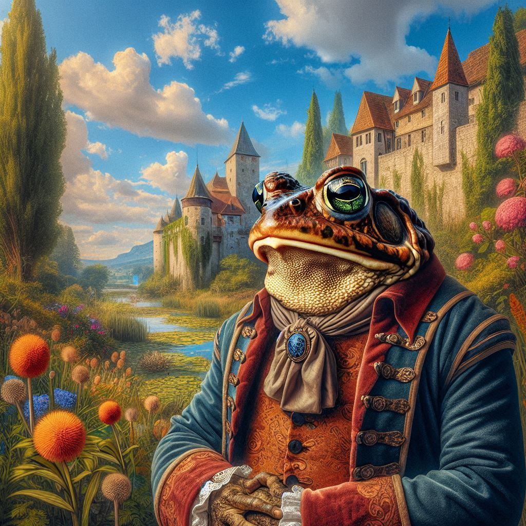 MEDIEVAL TOAD - WARHOL