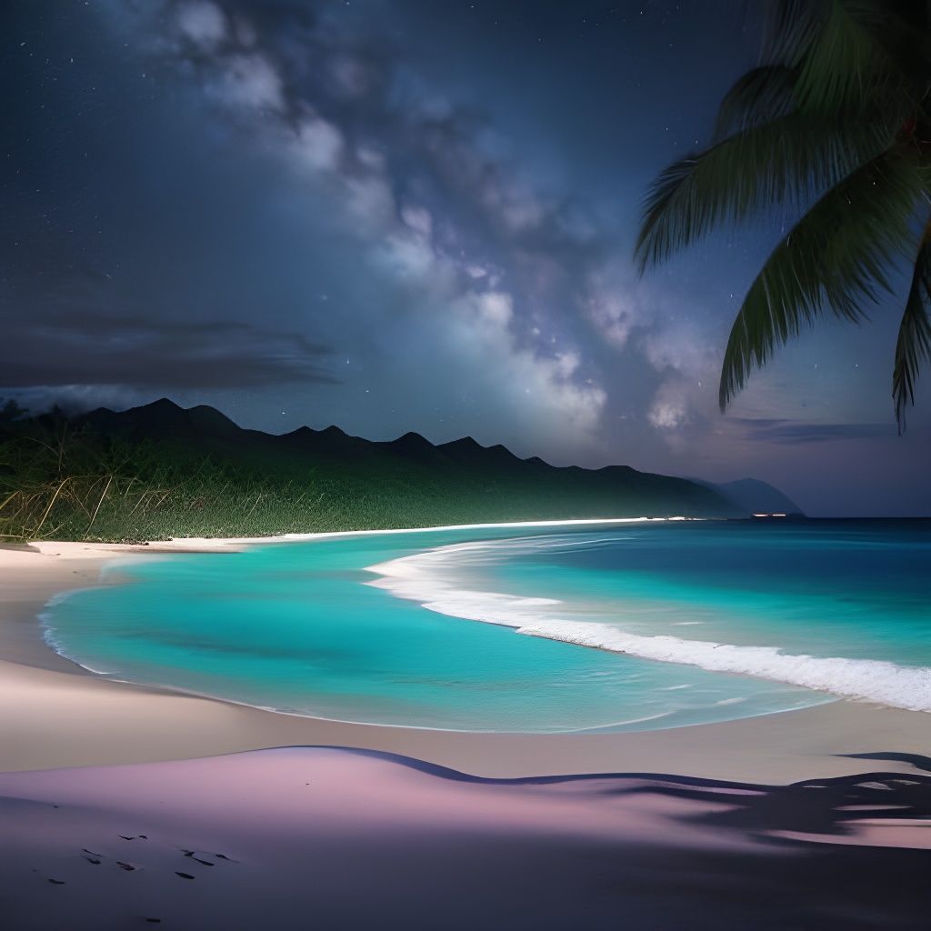 Galactic Island Landscape