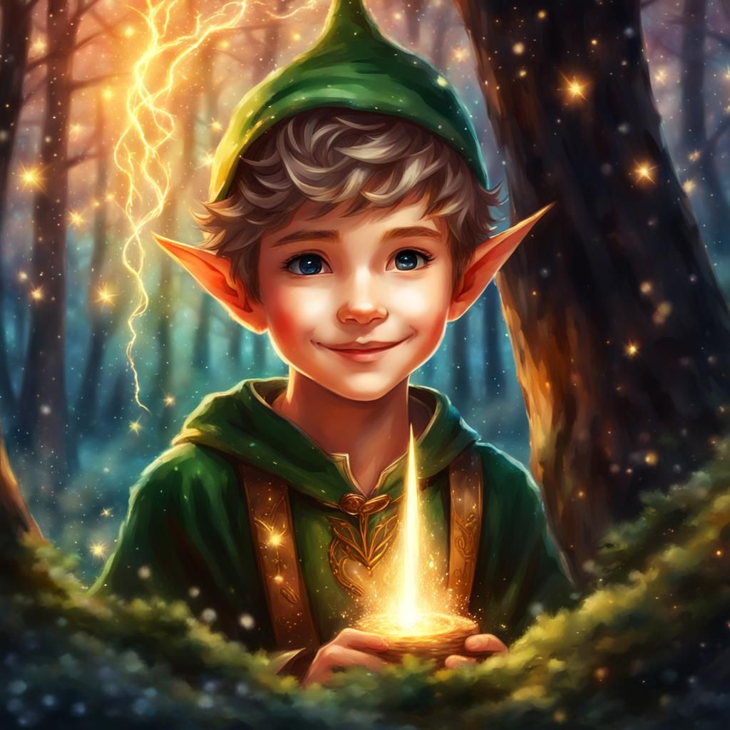 Elven Boy - AI Generated Artwork - NightCafe Creator