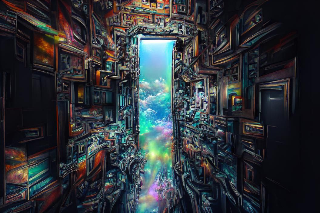 Doorway to Another Dimension by Hieronymus Bosch