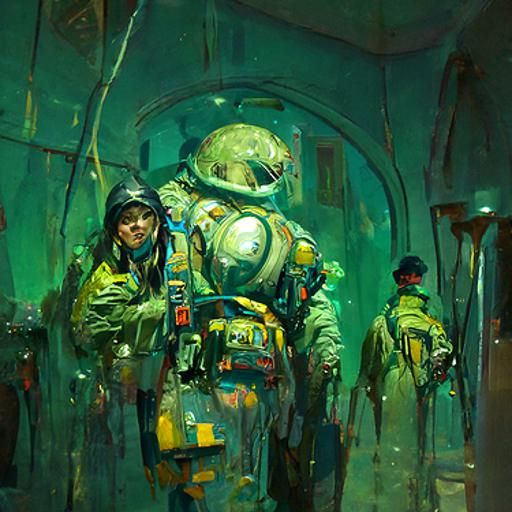 What Was Discovered In The Underground Lab - AI Generated Artwork ...