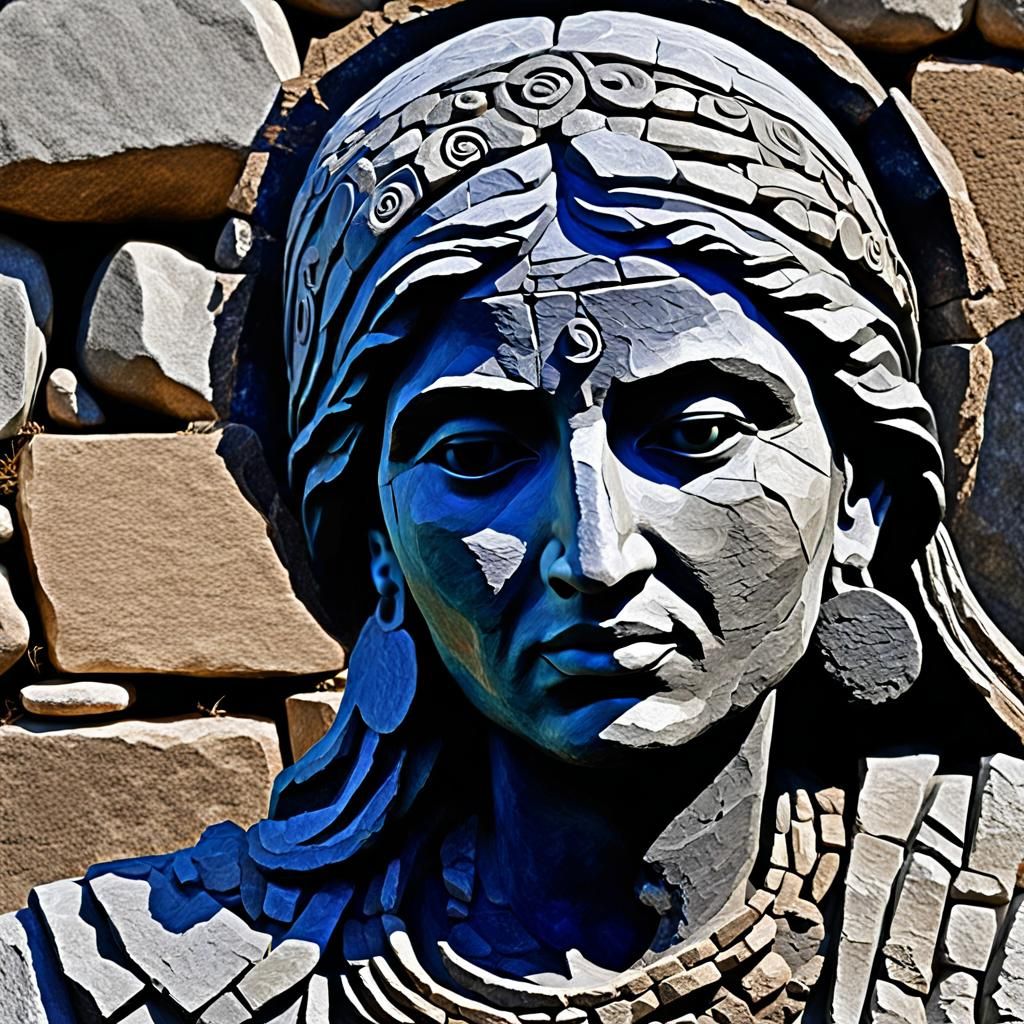 The Language of order,a ((a gypsy womans face , ))designed f...