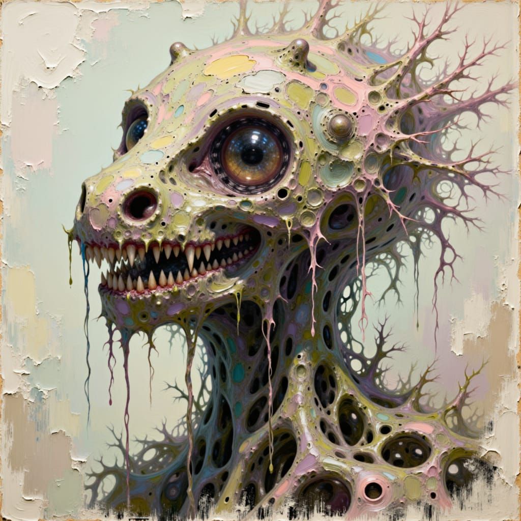 Chernobyl Aesthetic Macabre Figure in Hyperreality