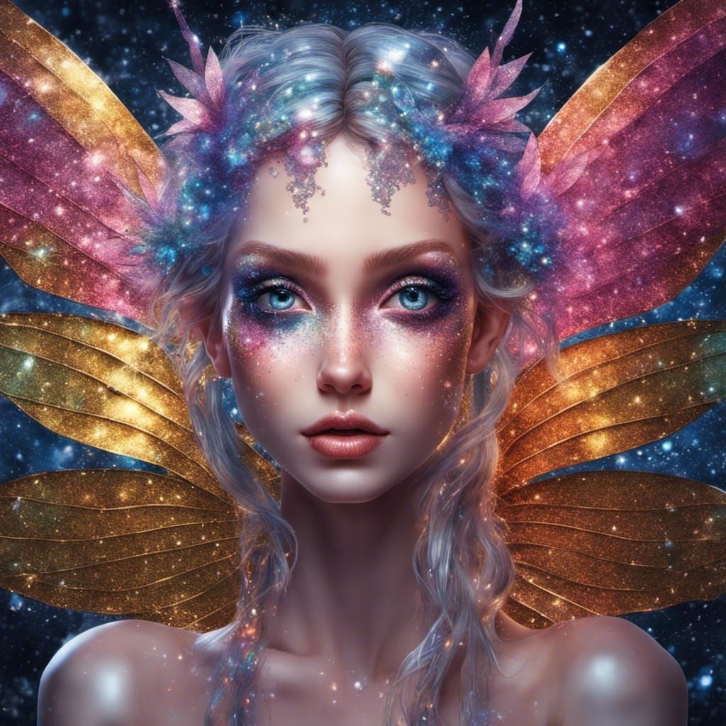 Glitter fairy