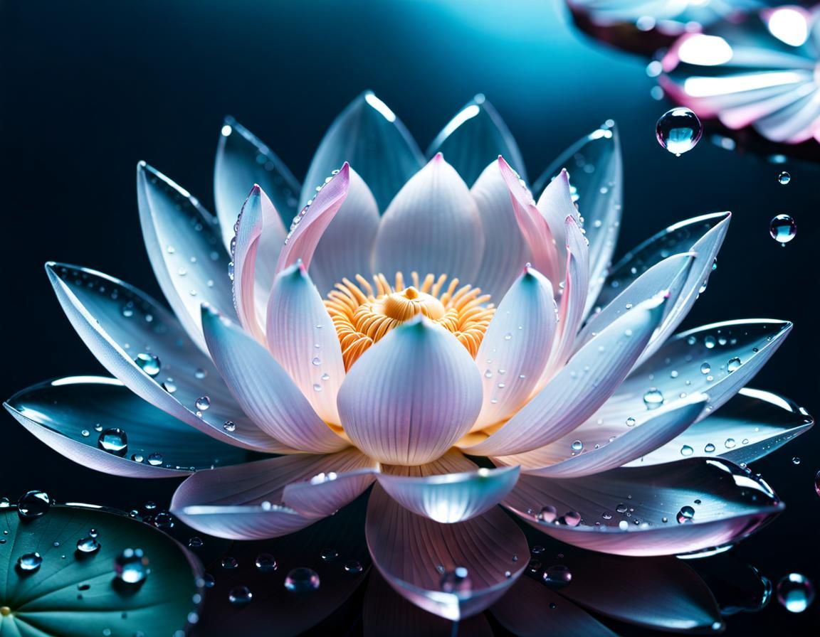 unreal lotus   by @fiercebearart