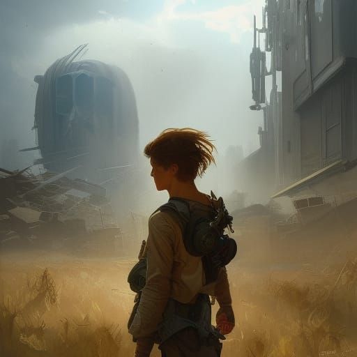 Traveling the ruins