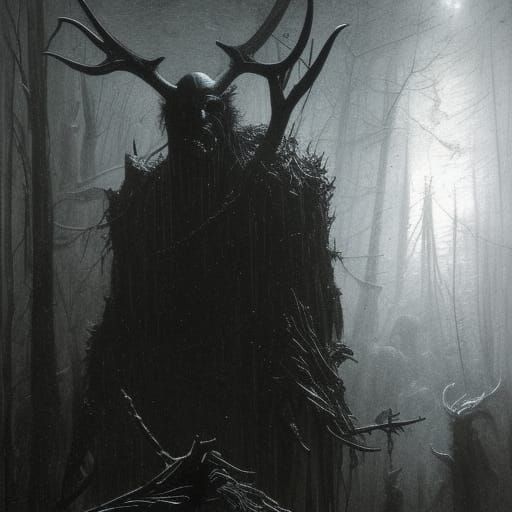 wendigo - AI Generated Artwork - NightCafe Creator