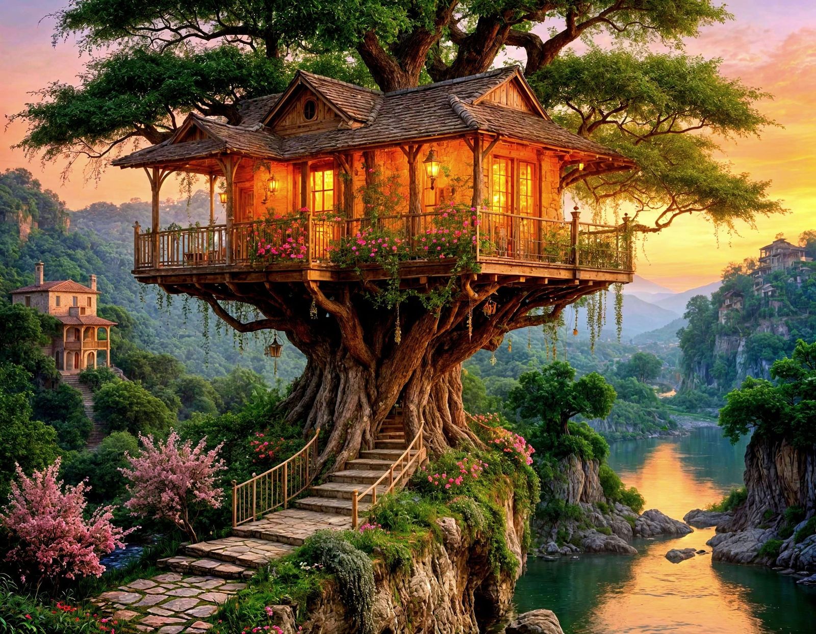 Sleeping on an old tree  by @JackKerouac