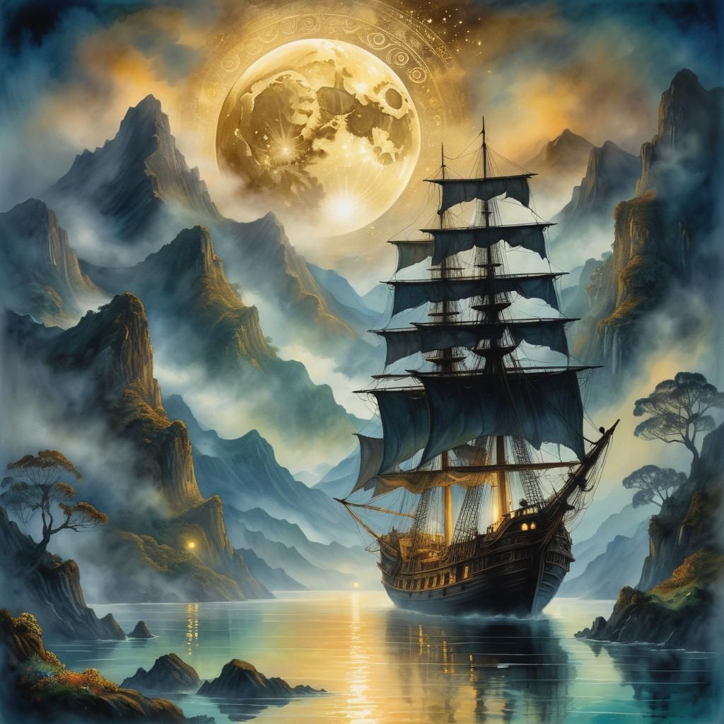 By the Light of the Moon  by @IslaSkye