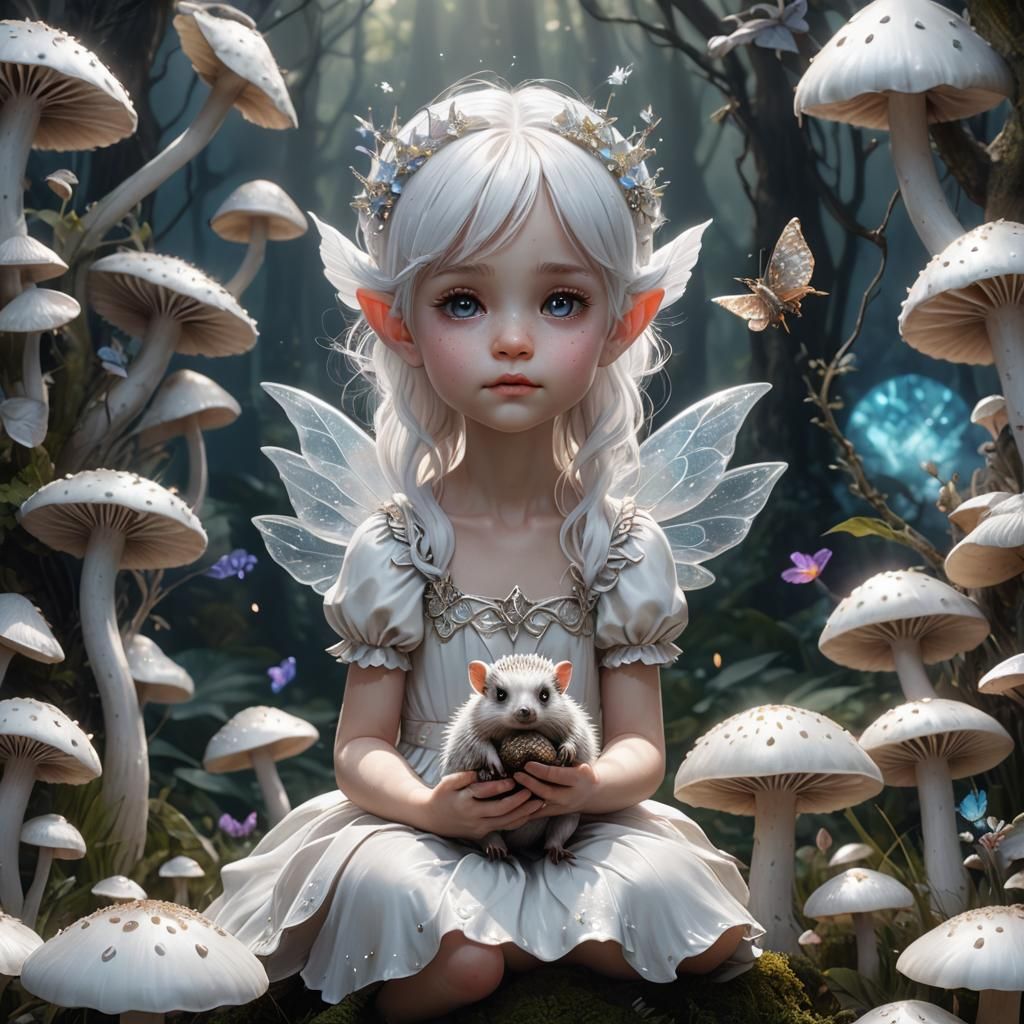 White Fairy Kingdom - Ai Generated Artwork - Nightcafe Creator