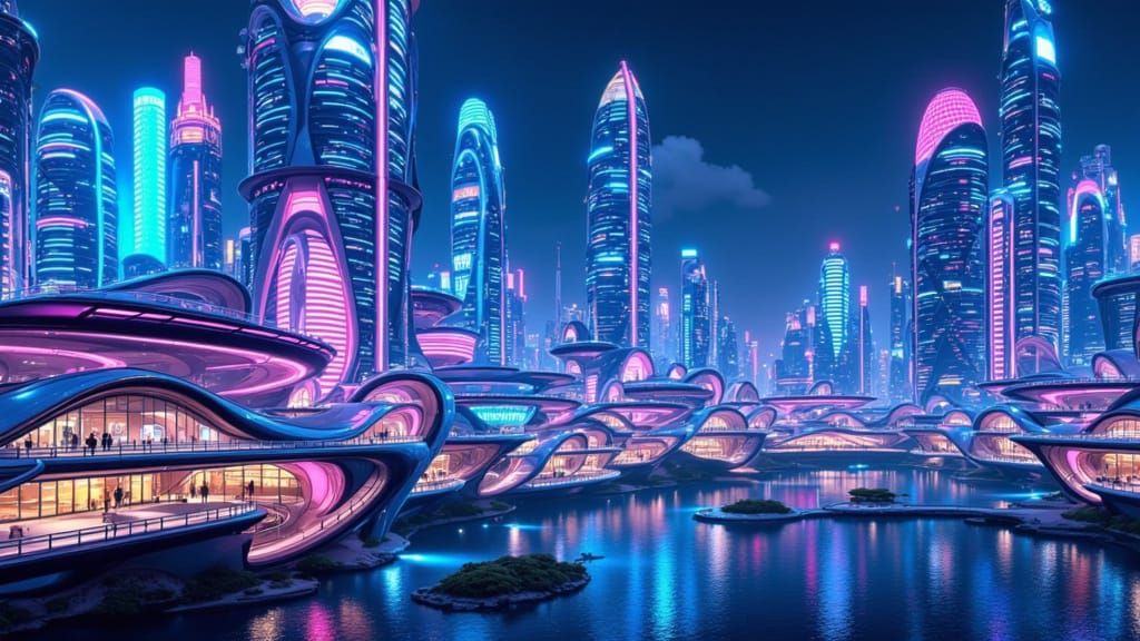 <lora:AccuTecture:1.0> blue city