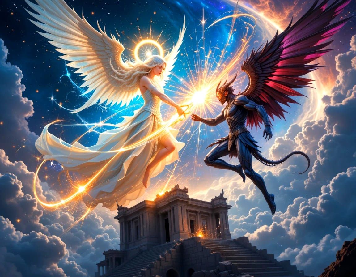 A legendary battle between good and evil