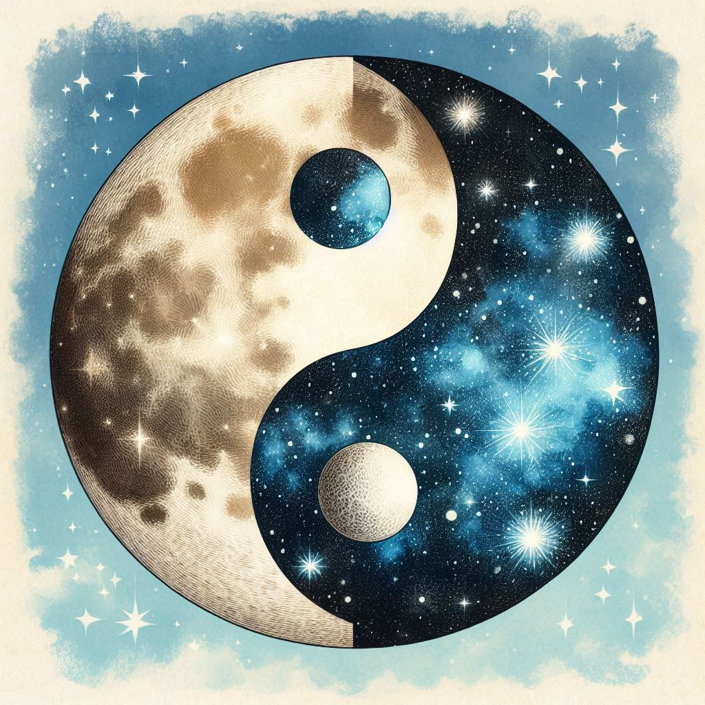 Yin Yang Moon