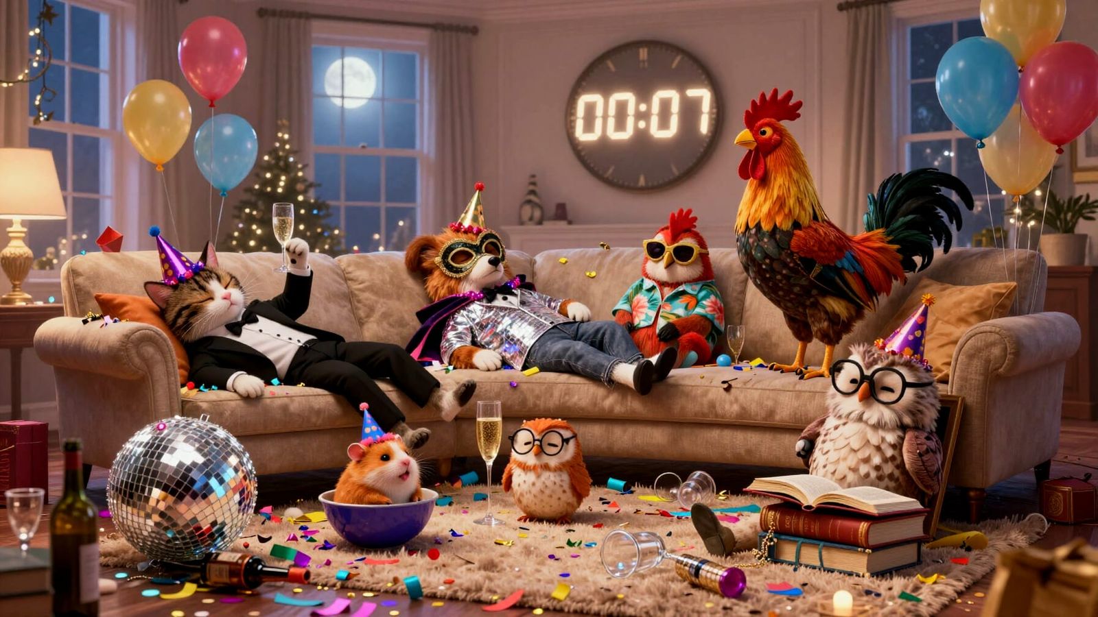 The Party Ended Early  by @Coco Lasticot