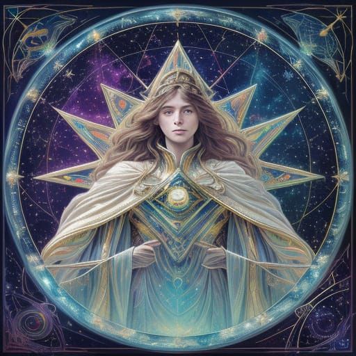 Imagine a celestial cartographer charting the constellations from a hidden observatory nestled within a swirling nebula. The observatory is ...