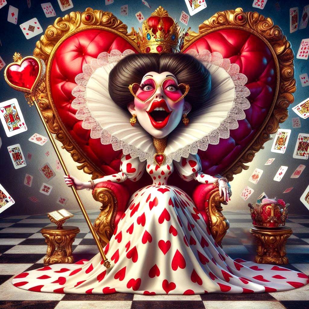 “Orf with their heads!!….”