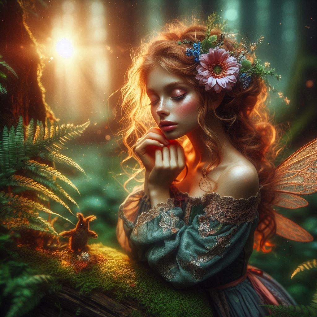 Hada de las flores