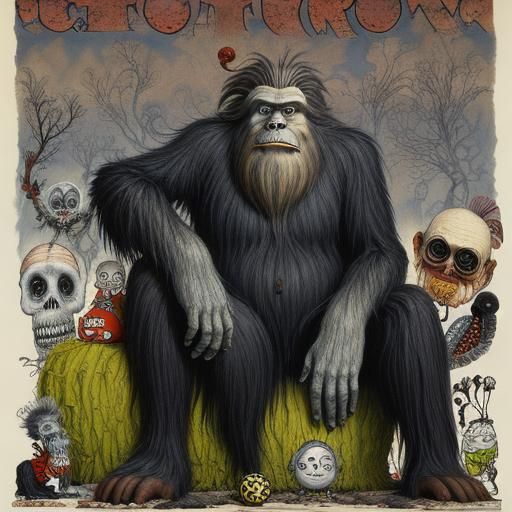 BIGFOOT Dr. Seuss Stephen Gammell Klasky Csupo Norman Rockwe...