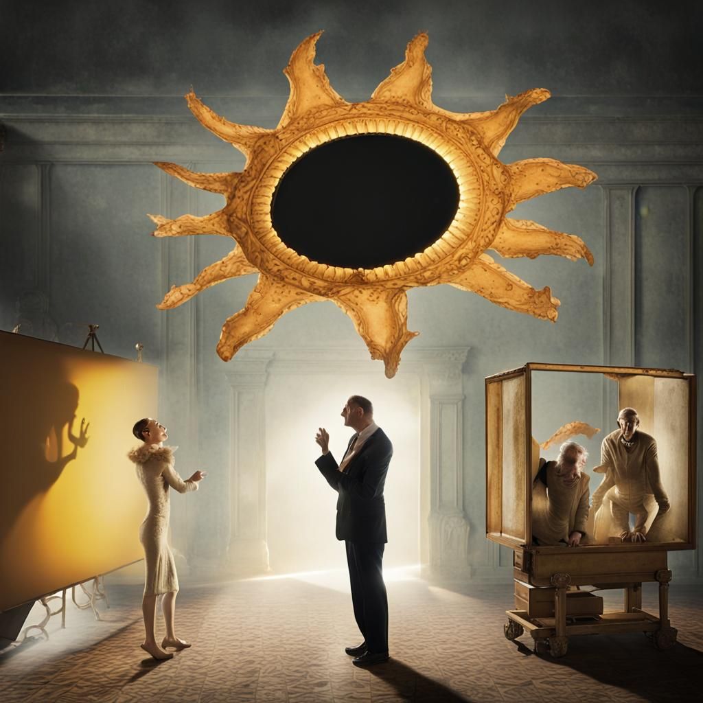 Medusa's Acid Etched Reflection: Avant-Garde Photo Art