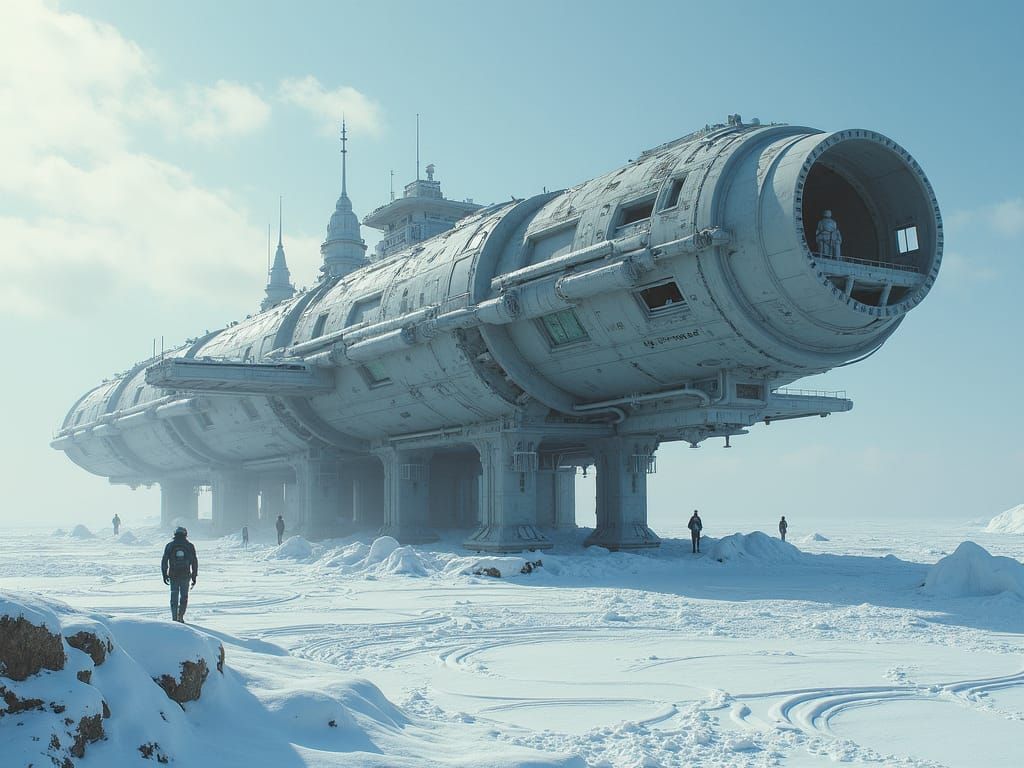 Antarctic research base