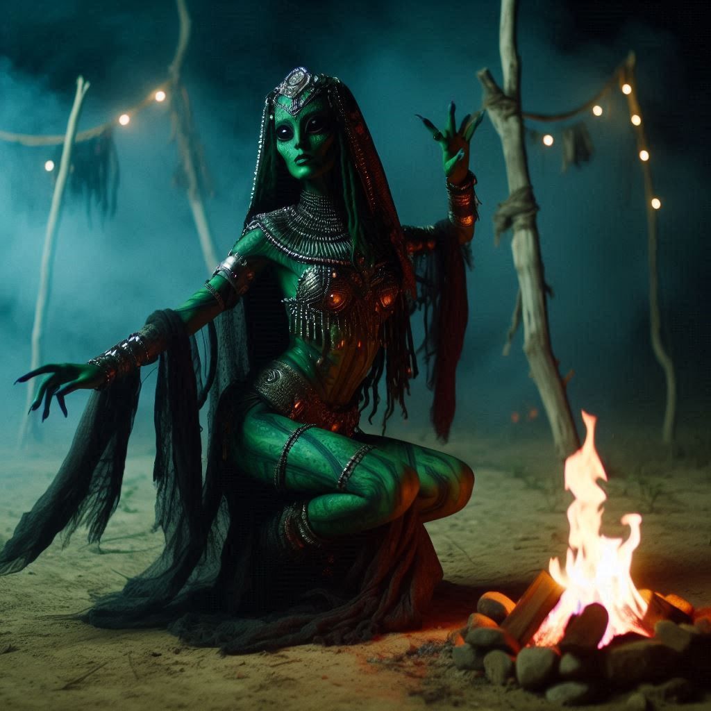 Women of Star Trek: A Green Orian Woman