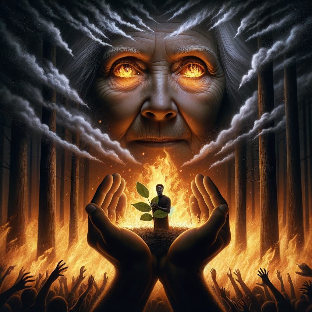 fire fear hope (The nicer but slightly naff version.)