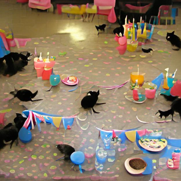 black cats birthday party