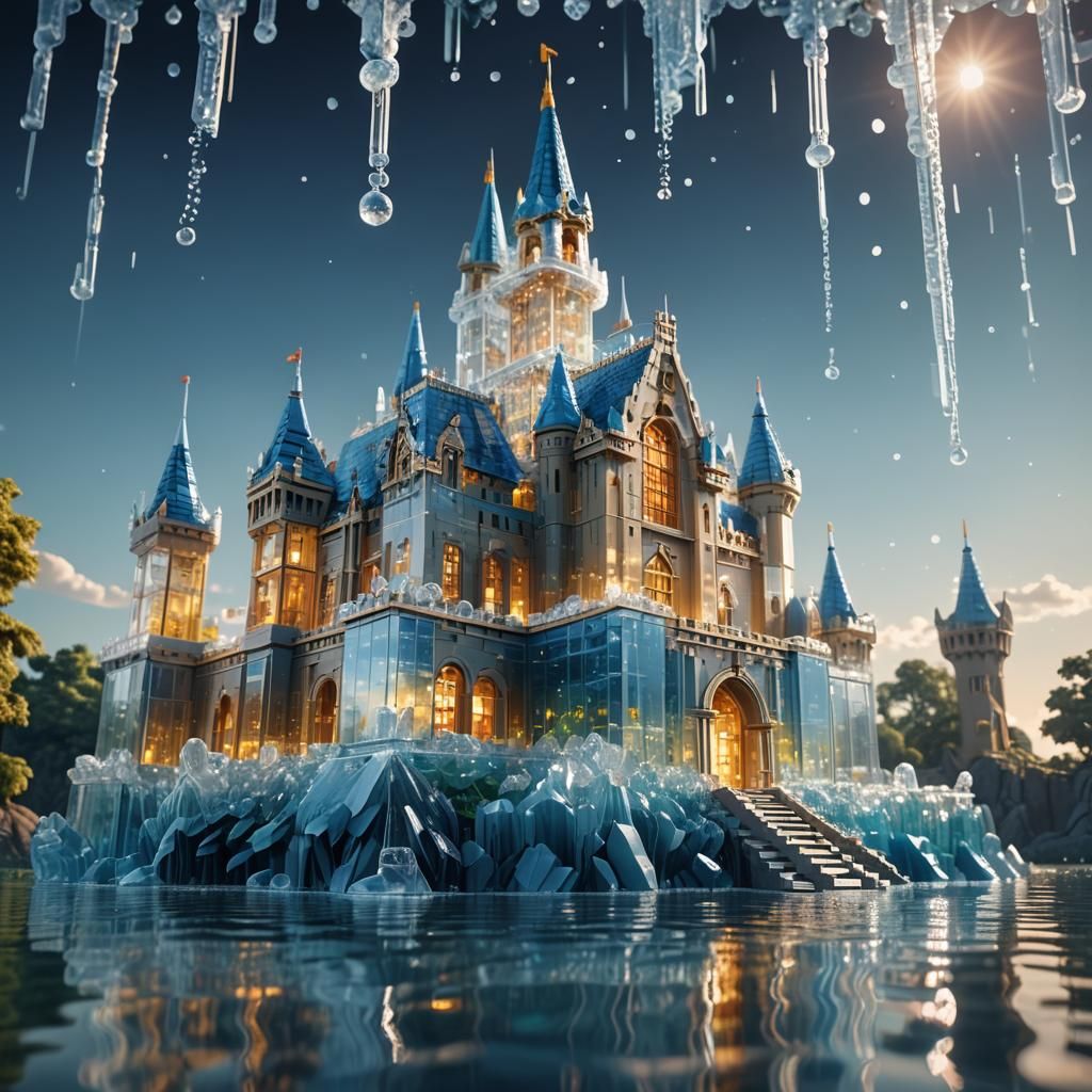 ילד משחק בחול ציור