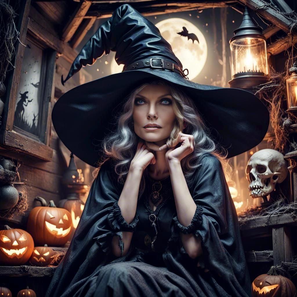 I be the witch of the wood… AI Generated Artwork NightCafe Creator