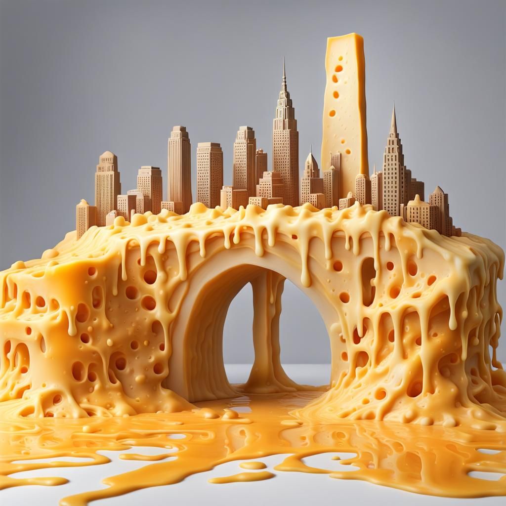 Cheese city  by @OnDreamer
