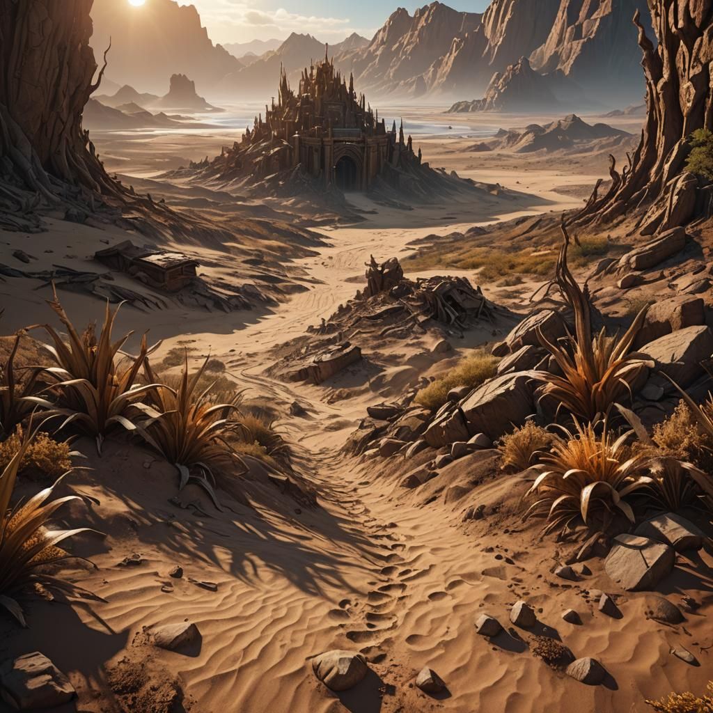 All I see turns to brown
As the sun burns the ground
And my ...