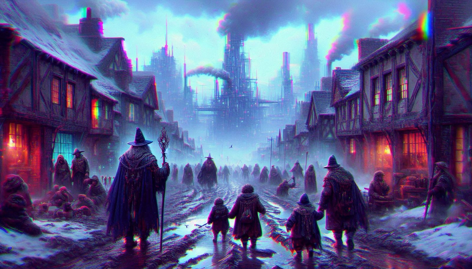 the industrialization of the shire under sauruman II