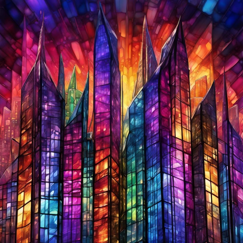 Monoliths of Colour