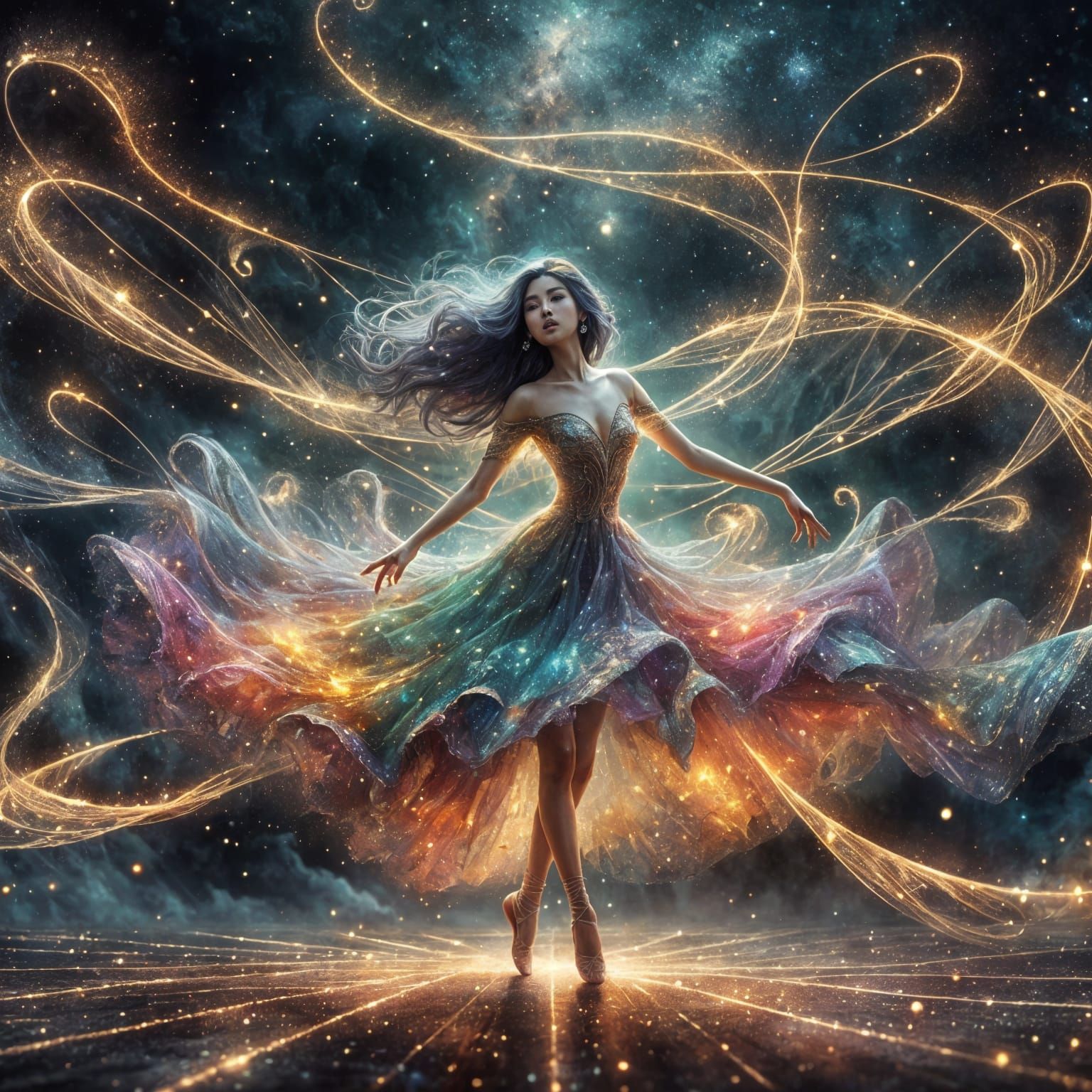 Celestial Pirouette  by @DaRkStAr