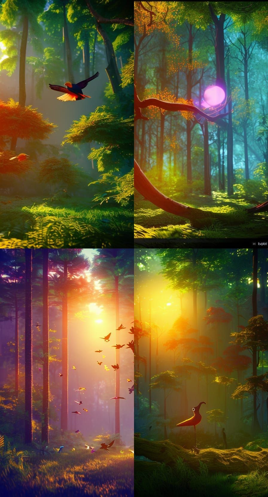 Birds are beautiful