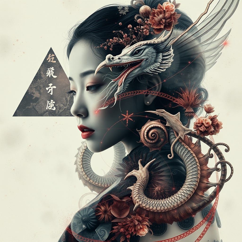 The Way of the Dragon  by @sasha