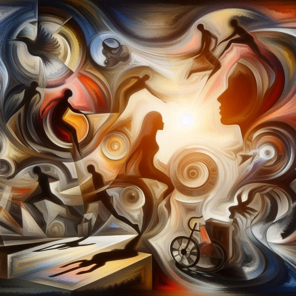 Unusual Double Exposure