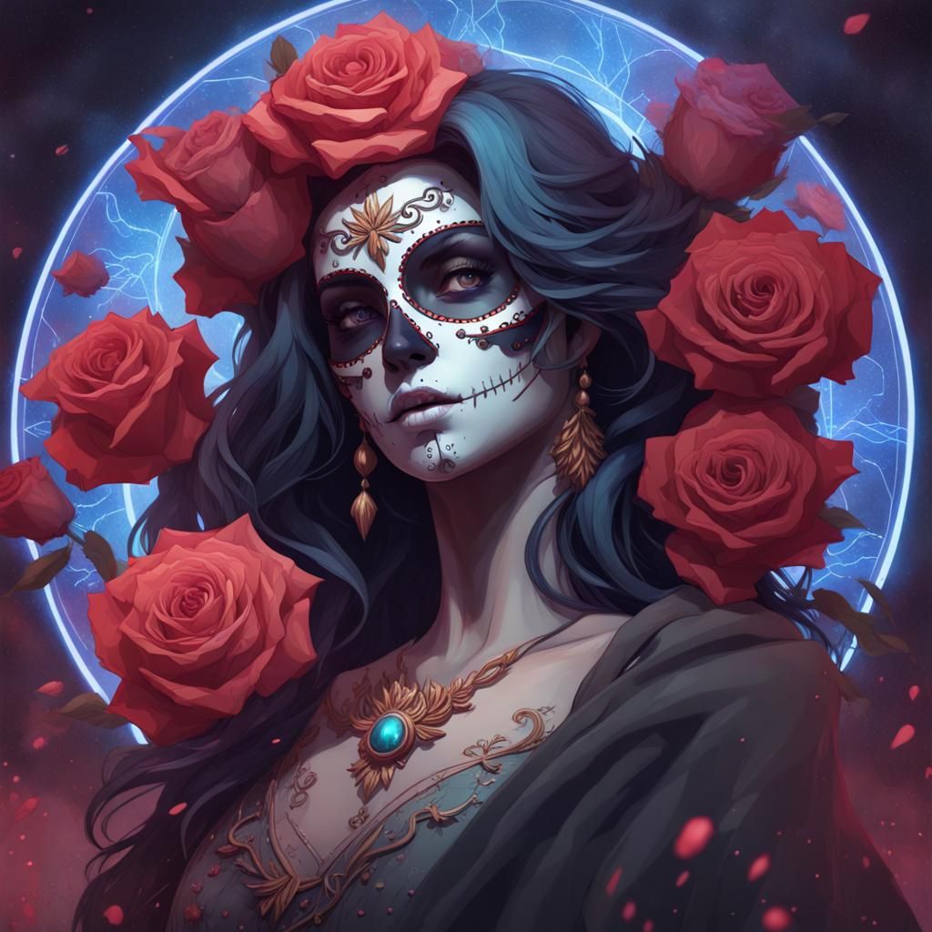 La Muerte - AI Generated Artwork - NightCafe Creator