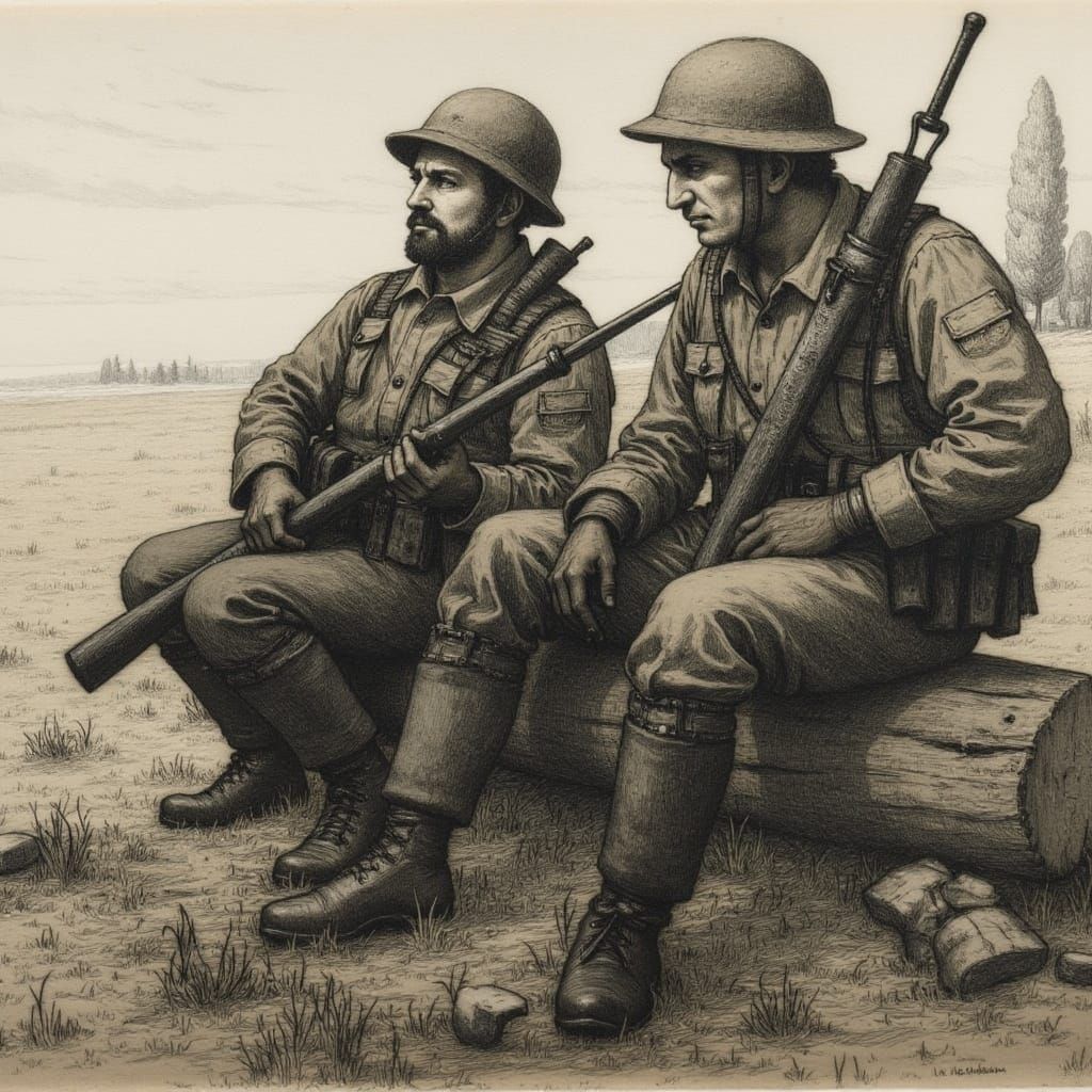 <lora:Erik Olsson 2:1.0> Soldiers