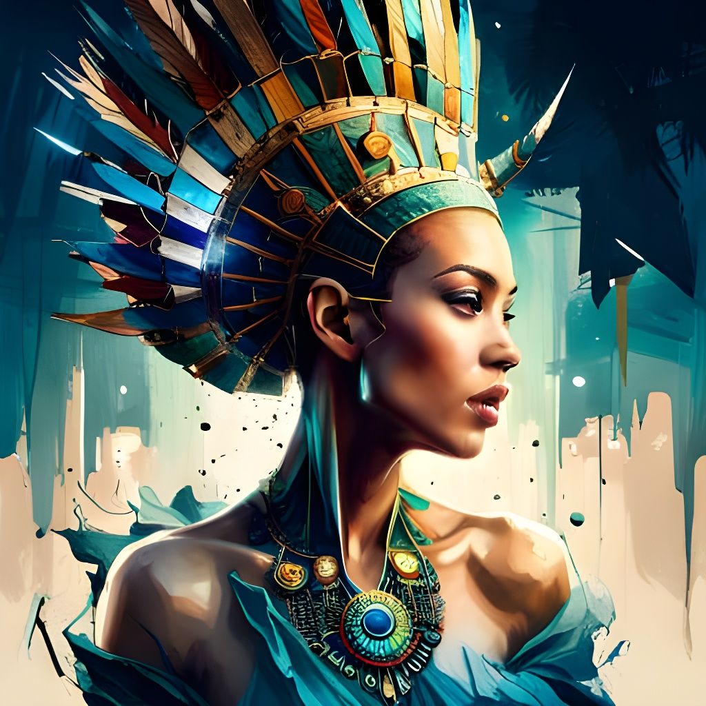 Nefertiti  by @AaronJ
