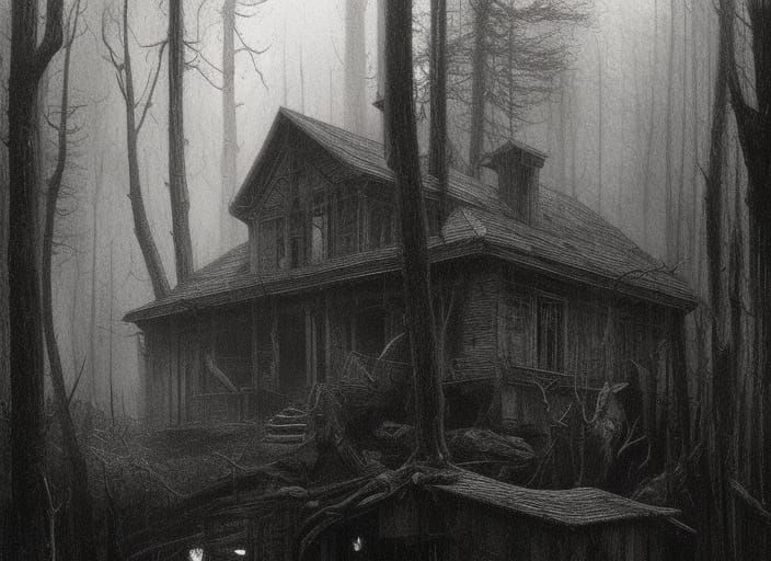 The cabin in the woods