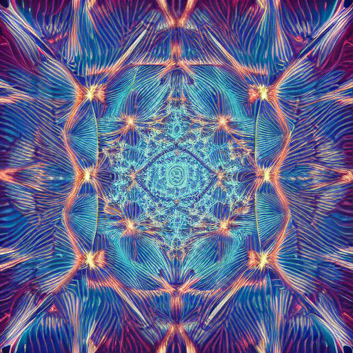 Infinite Loop of Shimmering Corridors in Impossible Geometry